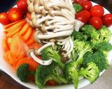 ホットプレートで作るアクアパッツァ作り方1写真
