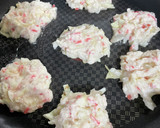 主な材料3つでお豆腐のお好み焼き風作り方4写真