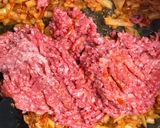 大豆と挽肉の麻婆風作り方5写真