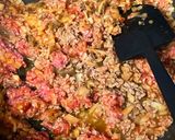 大豆と挽肉の麻婆風作り方6写真