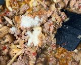 大豆と挽肉の麻婆風作り方9写真