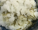 毎日のしろごはん●しらす＆揚げ玉ごはん作り方1写真