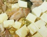 お豆腐入●ふんわり食感の親子丼作り方2写真
