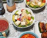 手作りパンと肉詰め☆夜ご飯メニュー 案作り方4写真