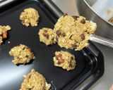 簡単チョコとナッツのオートミールクッキー作り方9写真