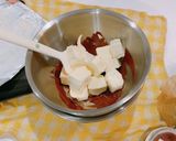 絶品!チョコバナナ☆バスクチーズケーキ作り方4写真