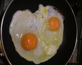 目玉焼きハムトースト作り方7写真