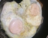 目玉焼きハムトースト作り方9写真