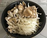 きのこ炒め(3種類使用)作り方1写真