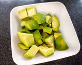 罪悪感なし!柚子胡椒のアボカド豆腐サラダ作り方2写真