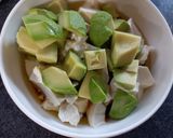罪悪感なし!柚子胡椒のアボカド豆腐サラダ作り方5写真