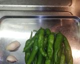 ししとう ＆ 味噌作り方1写真