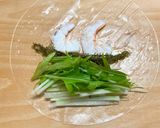 海ぶどうと青パパイヤの生春巻き作り方3写真