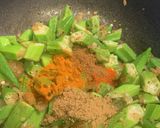 オクラのカレー（ヨーグルトベース）作り方4写真