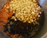 鶏挽肉　豆腐ハンバーグ和風根菜ひじき入り作り方2写真
