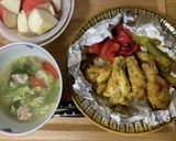 トースターで簡単！タンドリーチキン作り方8写真