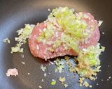 鶏挽肉　豆腐ハンバーグ和風根菜ひじき入り作り方4写真