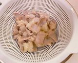 ホルモン焼きうどん作り方1写真