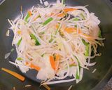 ホルモン焼きうどん作り方5写真