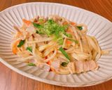 ホルモン焼きうどん作り方8写真