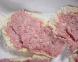 白菜のひき肉のっけ焼き作り方4写真