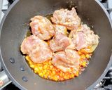町中華の鶏もも肉カレー炒め作り方4写真