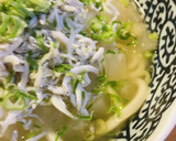 しらす＆冬瓜のおろし餡かけ風煮込みうどん作り方3写真
