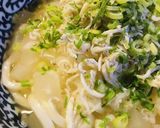 しらす&冬瓜のおろし餡かけ風煮込みうどん作り方4写真