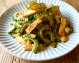 mゴーヤと油揚げの味噌炒め作り方6写真