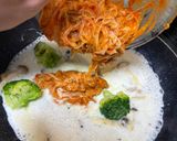 レトルトでカニ風味パスタ作り方6写真