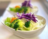 紫キャベツでいつものサラダが華やかに作り方3写真