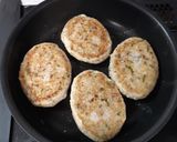 いわしと豆腐のハンバーグ作り方9写真