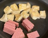 ポーク(スパム)と豆腐のチャンプルー作り方3写真