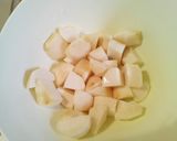 レンチン煮物　柔らか里芋ごま味噌和え作り方2写真