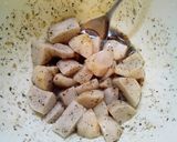 レンチン煮物　柔らか里芋ごま味噌和え作り方4写真