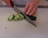 夏野菜のチョレギ風サラダ作り方1写真