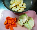 肉じゃが♪どんな鍋でも美味しくできます♡作り方1写真