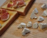 牛乳から作るチーズでイチジクトースト作り方6写真