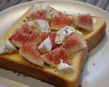 牛乳から作るチーズでイチジクトースト作り方7写真