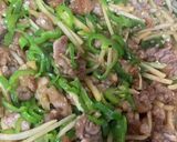 青椒肉絲作り方6写真