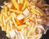 エリンギとにんじんと油揚げの炊き込みご飯作り方4写真