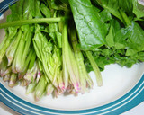 ほうれん草の　豆腐とえのきのあんかけ作り方1写真