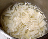ほうれん草の　豆腐とえのきのあんかけ作り方2写真