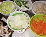 我が家の、野菜鍋〜味無し作り方1写真