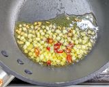 町中華の豚こま肉と卵のピリ辛炒め作り方3写真