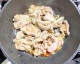 町中華の豚こま肉と卵のピリ辛炒め作り方4写真