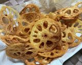 レンコンチップ:揚げ温度変更しました！作り方5写真
