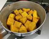孫に残したいばぁばのカボチャの煮物作り方4写真