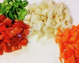 “しょうゆの実”de肉野菜炒め。作り方2写真
