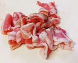 “しょうゆの実”de肉野菜炒め。作り方1写真